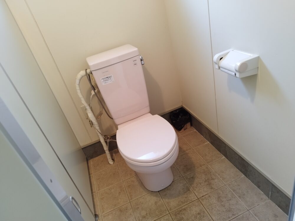 神石高原ティアガルテン　フリーサイト内トイレ