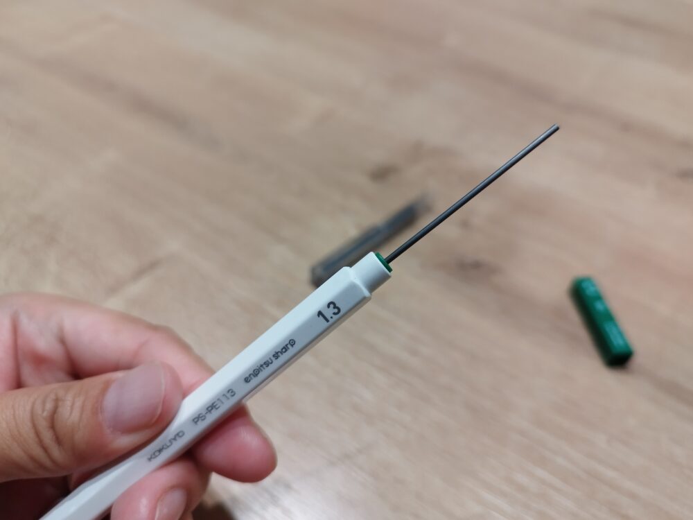 KOKUYO　コクヨ　鉛筆シャープ　芯の入れ方